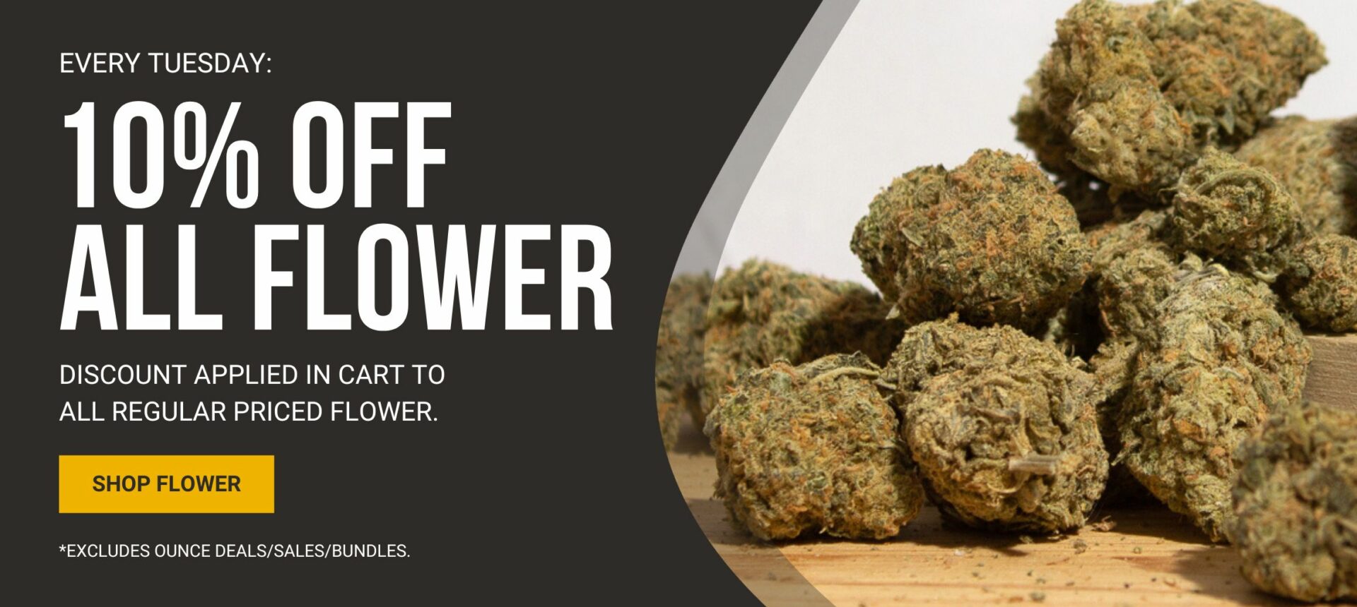 Chronic Paradise Canada - 10% Off All Flower Banner