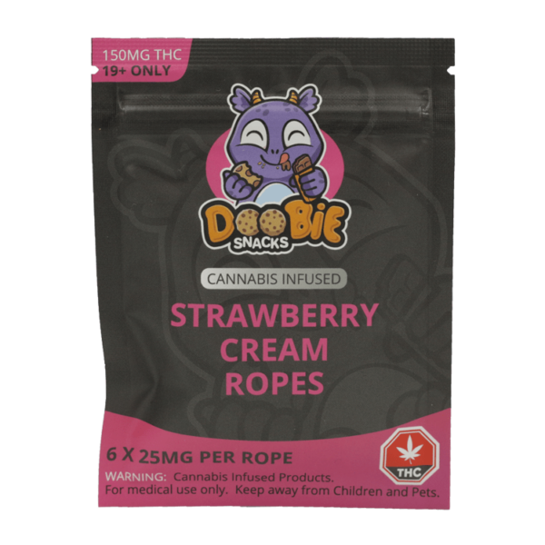 Doobie Snacks – Blue Raspberry – 200mg THC | Chronic Paradise Canada